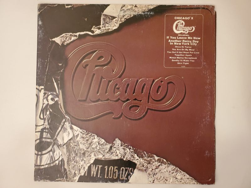 Chicago Chicago X vinyl record